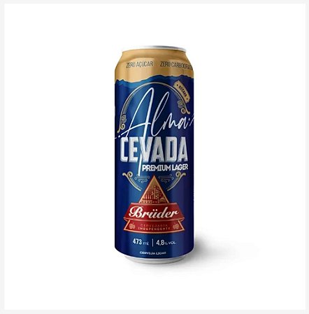 Cerveja Brüder Alma Cevada Lager 473ml