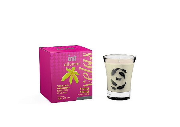 Vela de massagem sensual Ylang Ylang