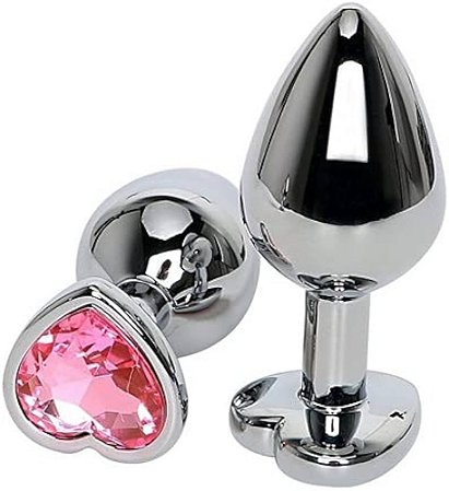 Plug Anal Coração Joia