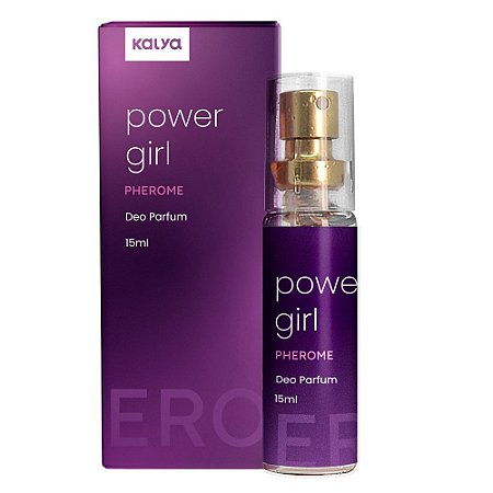 Perfume Feminino com Feromônio –  Power Girl