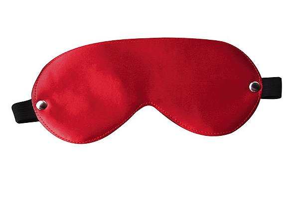 Venda de Olhos de Cetim Vermelha