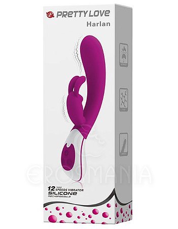 Vibrador Rabbit  Ponto G Harlan  Recarregável