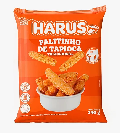 PALITINHO DE TAPIOCA TRADICIONAL - 240G