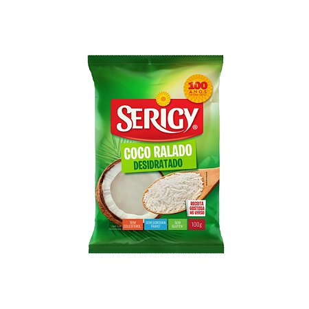 COCO RALADO DESIDRATADO 100GR