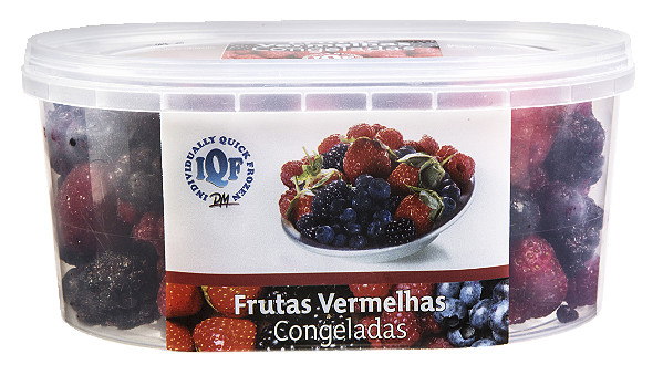 IQF FRUTAS VERMELHAS POTE COM 450G