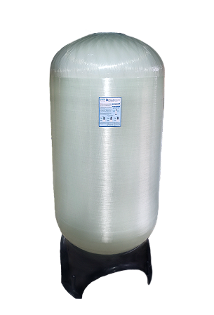 Filtro Central PRFV Zeólita Remoção Ferro e Manganês 15000 L/h P36x72.VR-ZF para Válvula de Topo Roscável