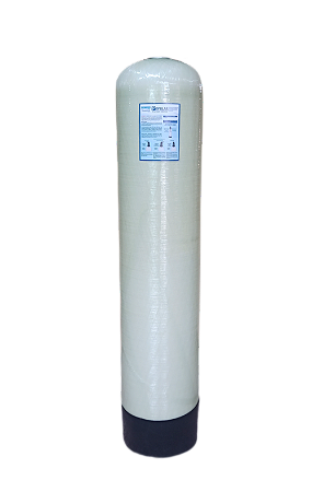 Filtro Central PRFV Zeólita Natural 3000L/h P14x65.VR-ZN para Válvula de Topo Roscável