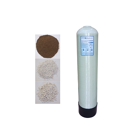 Kit elementos filtrantes para Filtro para Remoção de Ferro e Manganês P12x48-ZF 1500 L/h