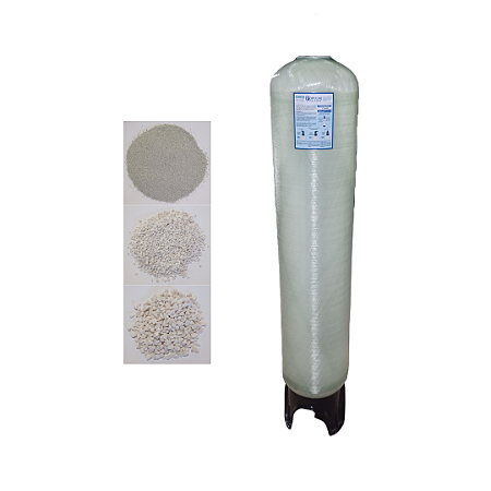 Kit elementos filtrantes para Filtro para Remoção de Turbidez, Cor, Sólidos e SDI P18x65-ZN 4000 L/h