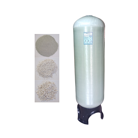 Kit elementos filtrantes para Filtro para Remoção de Turbidez, Cor, Sólidos e SDI P24x72-ZN 10000 L/h