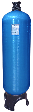 Filtro Central PRFV Carvão Ativado 10000L/h P24x72.VR-CA para Válvula de Topo Roscável