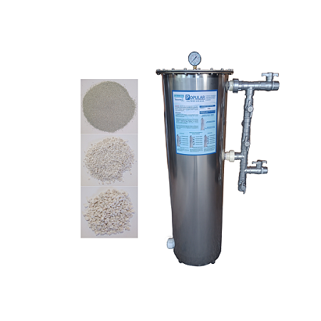 Kit elementos filtrantes para Filtro para Remoção de Turbidez, Cor, Sólidos e SDI P70-ZN 2000 L/h