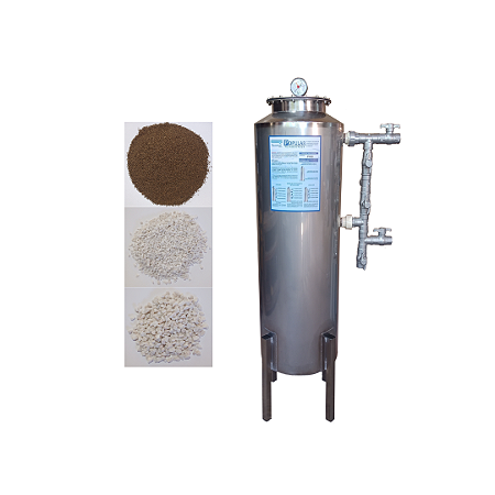 Kit elementos filtrantes para Filtro para Remoção de Ferro e Manganês P100-ZF 3000 L/h