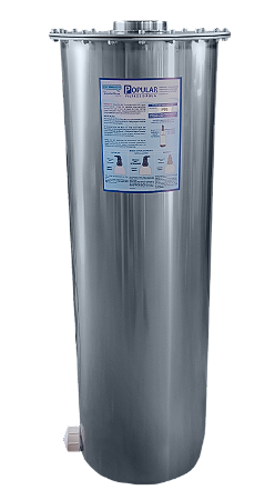 Filtro Central Inox Residencial 2000 L/h P70.VR-A para Válvula de Topo Roscável
