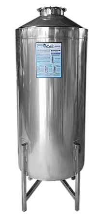 Filtro Central Inox Zeólita Remoção de Ferro e Manganês 8000 L/h P305.VR-ZF para Válvula de Topo Roscável