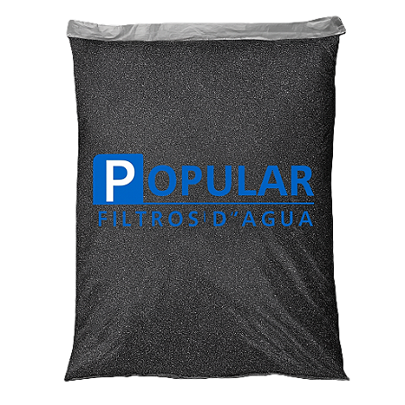 MINÉRIO (SFM) QUARTZOLÍTICO PARA REMOÇÃO DE FERRO E MANGANÊS 0,15 - 0,70mm 25 Kg