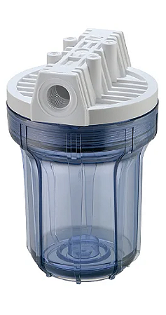 Carcaça para Filtro 5" Transparente Hidrofiltros