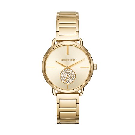 relógio michael kors dourado
