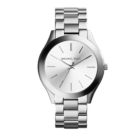 relógio michael kors prata