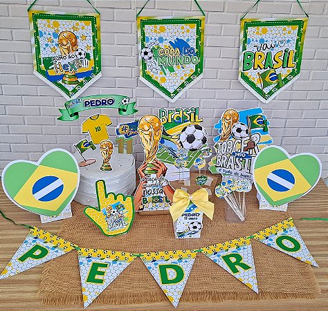 Kit Festa Copa vai Brasil