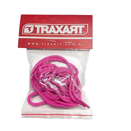 Cadarço Traxart para patins Freestyle (par) DY-150 / Rosa