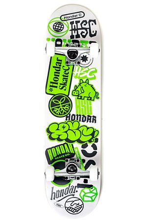 Skate HSC Profissional - Sticker Green