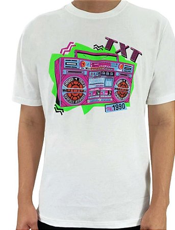 Camiseta Traxart BOOMBOX BRANCA DX-124