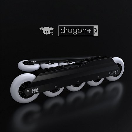 Base NN Skates Dragon+ Preta - 165/195