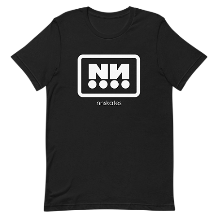 Camiseta NN Skates LOGO - Preta