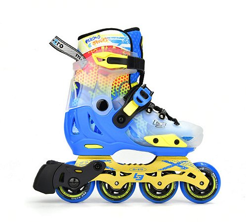 Patins Micro Skate Infinite LE Azul - Infantil ajustável