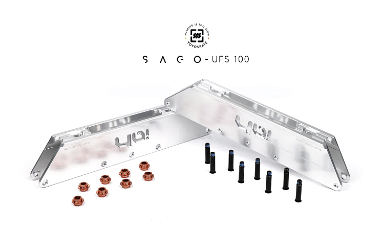 Base YOYO Sago UFS 100 (4x100mm)- silver