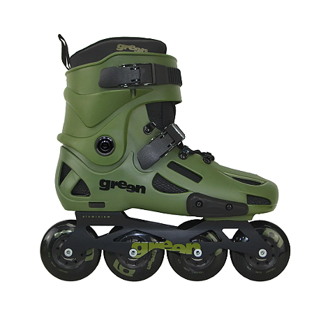 Patins Traxart Green - 80mm - Abec - 9 Cromo (tamanho 38) / SP