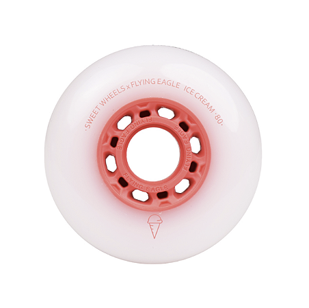 Roda Flying Eagle Ice Cream 80mm - Red / tubo com 8 rodas