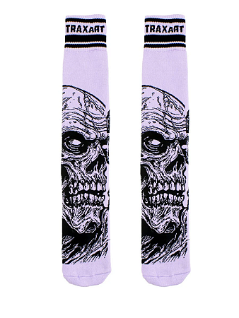 Traxart Meia Inline Desenhada Zumbi - GB-196