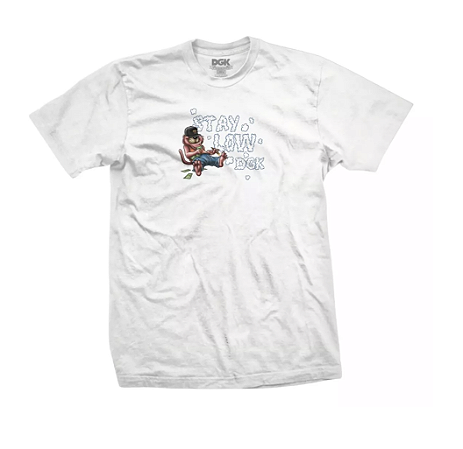 Camiseta Dgk Stay Low - Branco