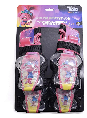 Kit de proteção infantil Trolls - (envio do RS)