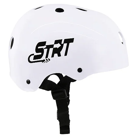Traxart Capacete Strt Branco Gb-150 - Patins, Skate, Bike