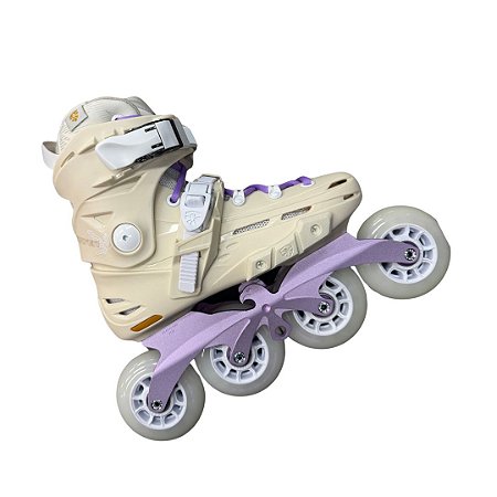QUEIMA DE ESTOQUE: Patins Flying Eagle F4+ com Base X7 Dual - SOMENTE 34 BR