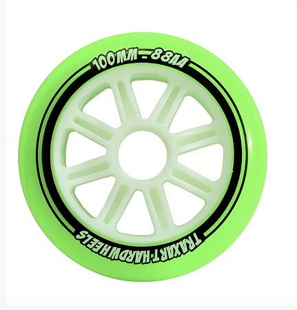 Rodas Avulsas por Unidade - Traxart Verde 100mm 85a
