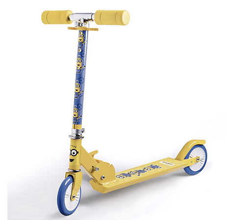 Patinete Infantil 2 Rodas Minions Dobrável – Ric Brinc