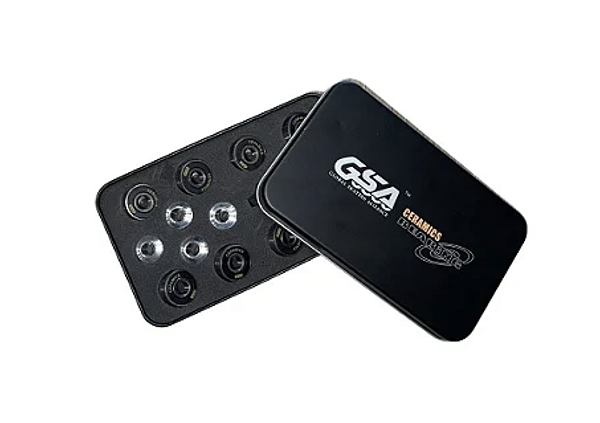 Jogo de Rolamentos para base 5 rodas / Cerâmica Micro Bearing GSA - (20 unid)