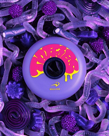 Roda Flying Eagle Taffies / Lilás - 72, 76 ou 80 - Unidade (avulsa)