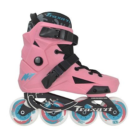 Patins Traxart Revolt Rose / rosa claro (freestyle/urbano) rosa