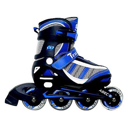 Patins Traxart Energy - Infantil Ajustável - Azul / 28 ao 34 *