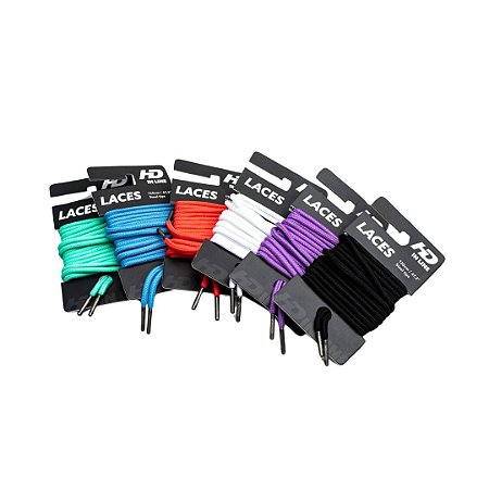 Par de Cadarços HD Inline para patins - várias cores
