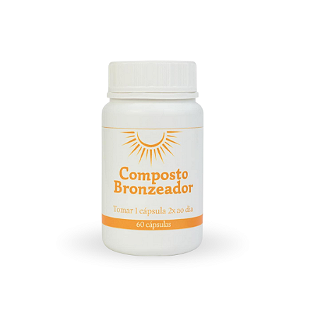 Composto Bronzeador 60 cápsulas