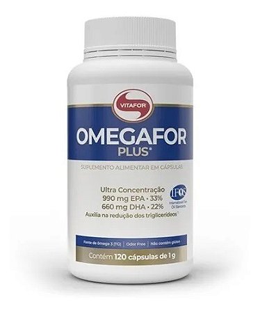 Omegafor Plus Vitafor 120 cápsulas