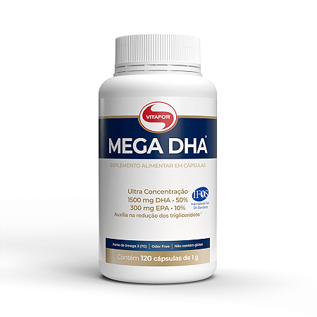 Mega DHA 120 cápsulas Vitafor