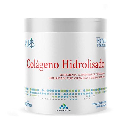 Colágeno Hidrolisado Sabor Neutro 360 g Puris