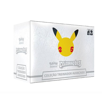 Box Pokémon Treinador Avançado - 25 Anos- Celebração